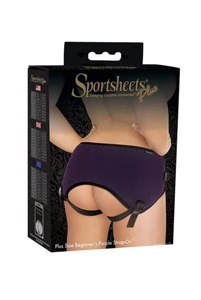 Beginners Strap on - Plus Size - Purple
