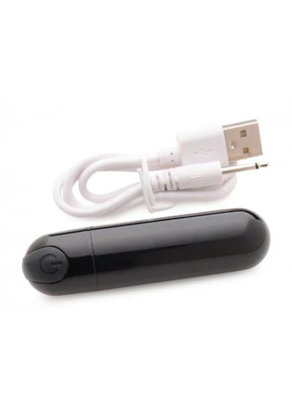 10X Rechargeable Vibrating Metallic Bullet