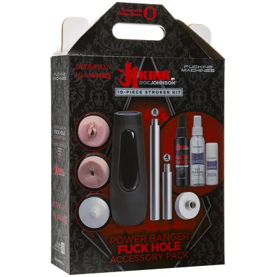 Doc Johnson Kink Power Bang Fuck Hole 10 Piece Kit