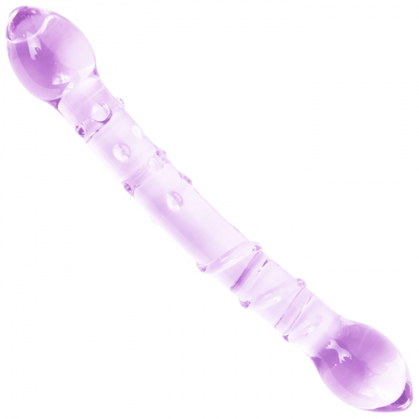 Dual Ended Glass G-Spot Massager - Two Types Of Sensations!