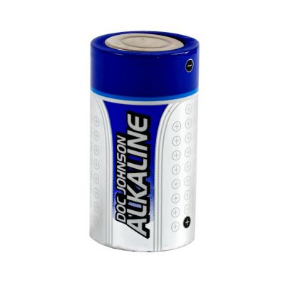 Doc Johnson Alkaline Batteries 2 C Silver