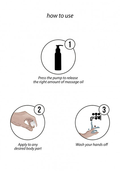 Cannabis With Hemp Seed Oil - Massage Oil - 100 ml - Sensual Massage Oil