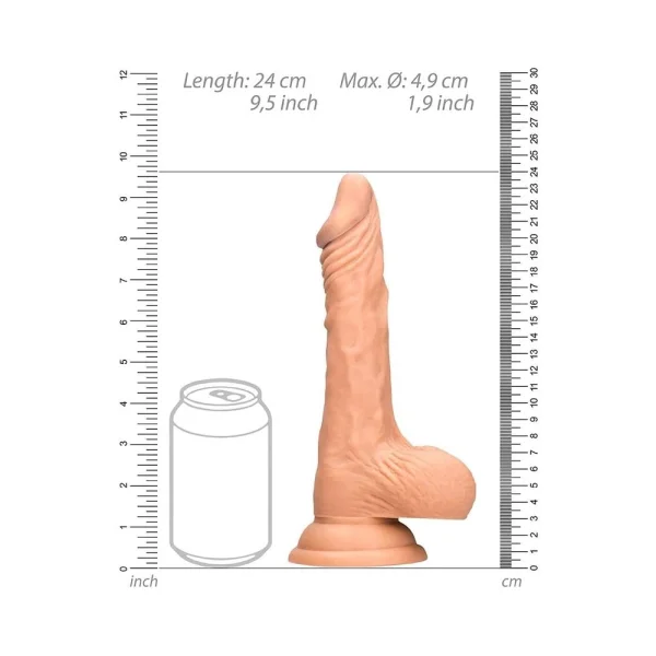 Realrock - 9 inches Realistic Dildo With Balls — image 5 of 13