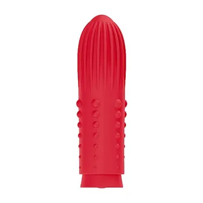 Turbo Rechargeable Bullet Lush Red 3 9 Inch