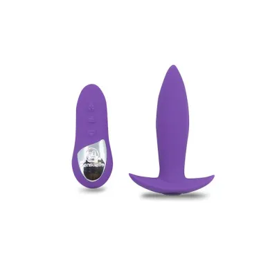 Nu Sensuelle Remote Control Mini Plug Purple 3 9 Inch