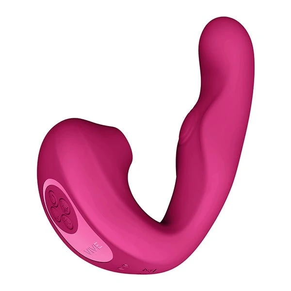 Vive Zaki Air and Pulse Wave Clitoral G-Spot Vibrator
