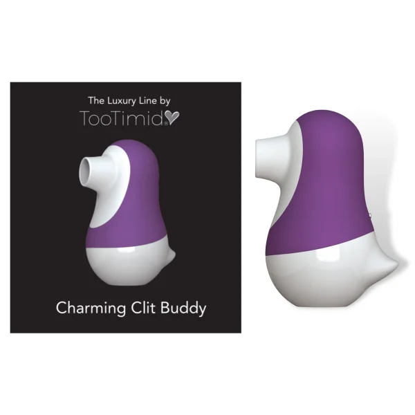 Whisper Quiet Air Pulse Clit Sucker & Tongue Stimulator