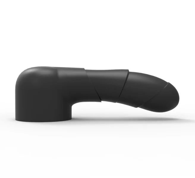 Silicone Ridge Rider Attachment For Wands — image 4 of 6