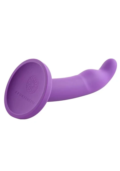 Sportsheets Astil 8” Silicone Dildo Dark Purple