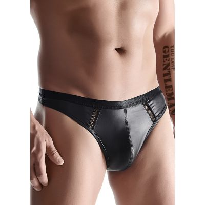 Wetlook Men s thongs Black Best Lingerie for Men