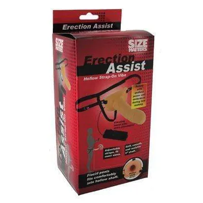 Size Matters Erection Assist Hollow Strap On Vibe