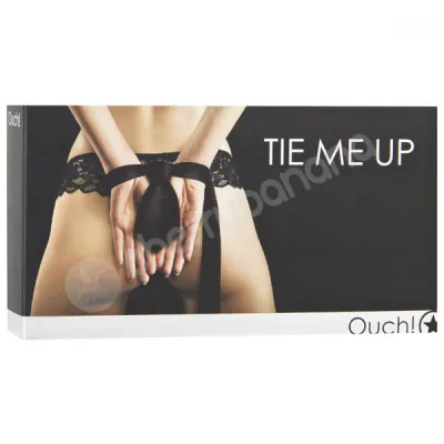 Ouch Black Tie Me Up 1 5m