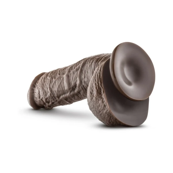 Dr. Skin - Mr. D - 8.5in Dildo With Suction Cup - Chocolate