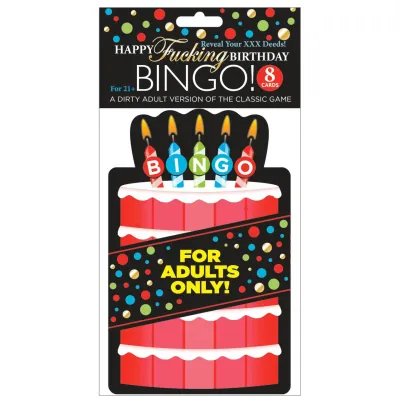 Happy Fucking Birthday Blowout Bingo