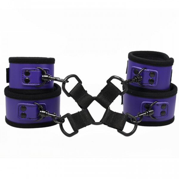 Bondara Purple Tie and Tease Bondage Set — image 4 of 6
