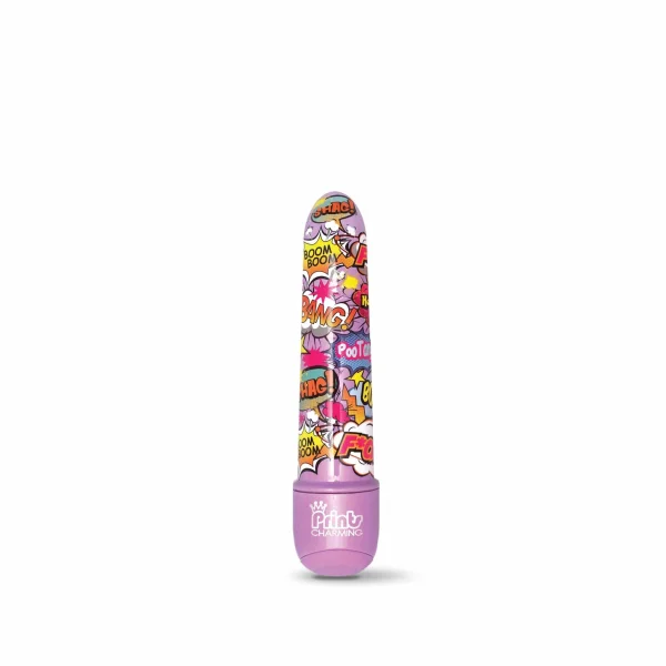Prints Charming Pop Tease 5 Inch Mini Vibe - Fuck Purple