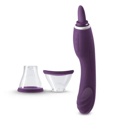 NS Novelties INYA Triple Delight Vibrator Purple