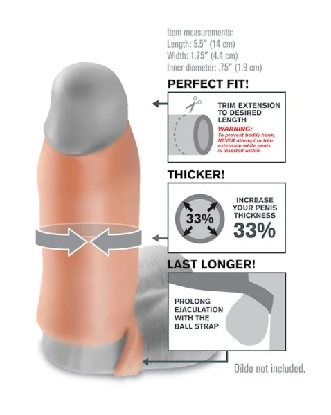 Fantasy X-tensions Real Feel Enhancer - Flesh