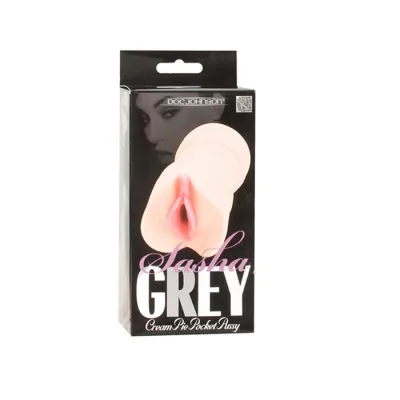 Doc Johnson Sasha Grey Cream Pie UR3 Pocket Pussy