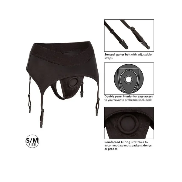 Boundless Thong With Garter Strap-On Harness By CalExotics — image 21 of 22
