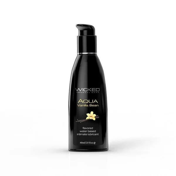 Wicked Aqua Vanilla Bean Water Based Personal Lubricant 2 fl oz — image 8 of 10