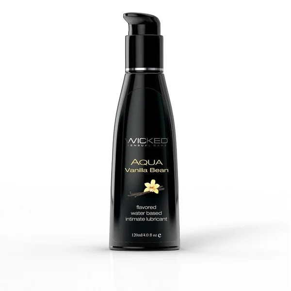 Wicked Aqua Vanilla Bean Water Based Personal Lubricant 2 fl oz — image 9 of 10