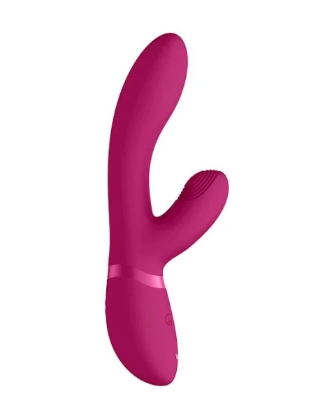 Kyra - Pulse Clitoral Rabbit  - Pink - 8 Inch