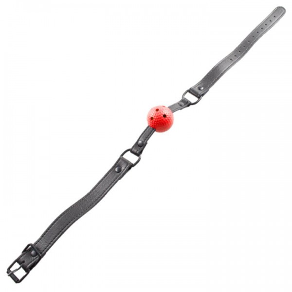 Bondara Red Small Vented Ball Gag