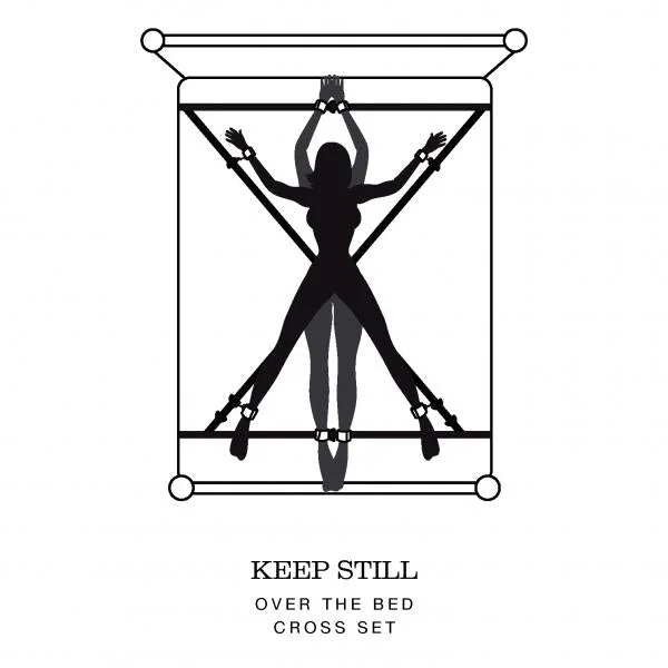 Fifty Shades Keep Still Over The Bed Cross Restraint