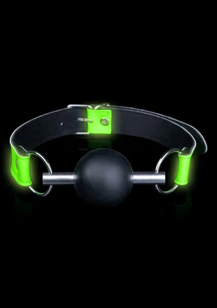 Ouch! Glow in the Dark Solid Ball Gag