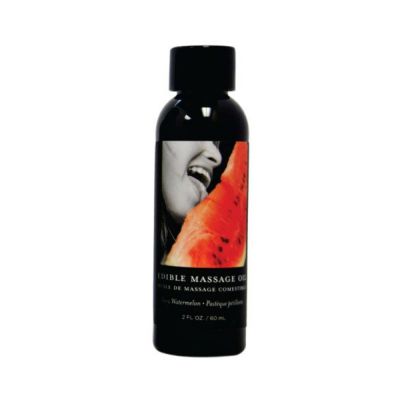 Earthly Body Edible Massage Oil Watermelon 2oz