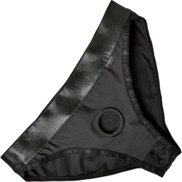 EM.EX. Active Harness Wear - Silhouette (Crotchless) Strap-On Harness Brief By Sportsheets