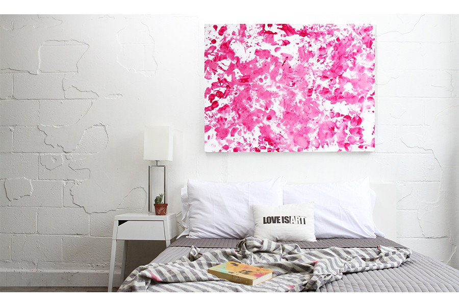 Love is Art Romantic Canvas & Paint Kit