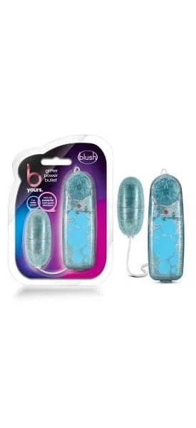 B Yours - Glitter Power Bullet - Blue
