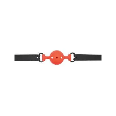 Stfu Breathable Ball Gag Small Black Orange O S