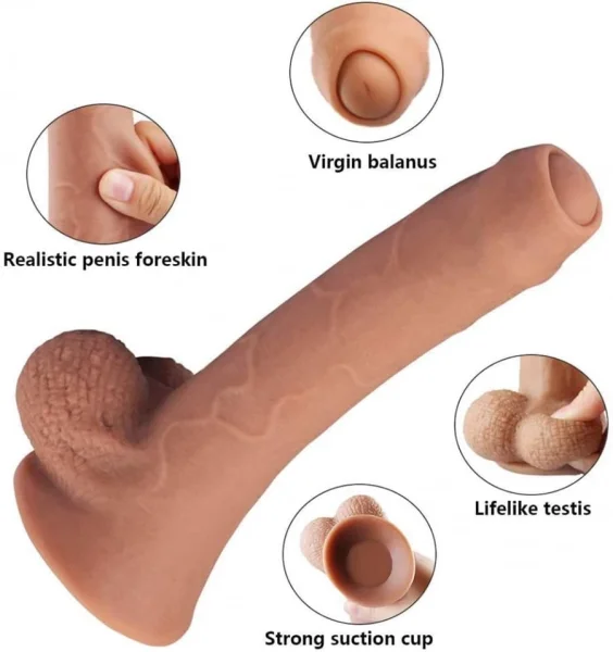 Realistic Dildo with Suction Cup - Rudy Dildo — image 7 of 8