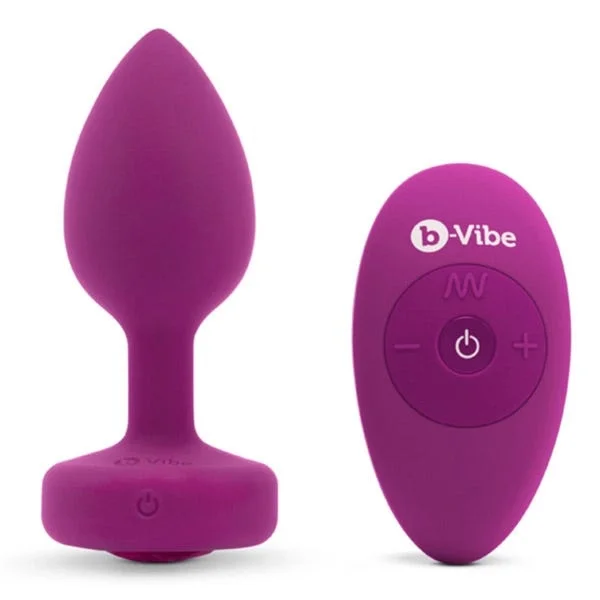 B-Vibe Vibrating Jewels Remote Control Plug S/M