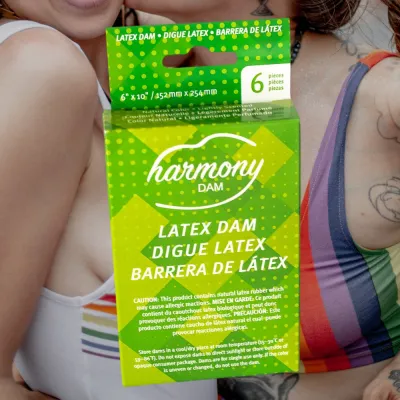 Harmony Latex Dental Dam 6 Pack