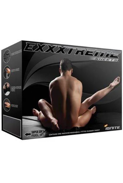 Exxxtreme Sheets - California King Size - Black
