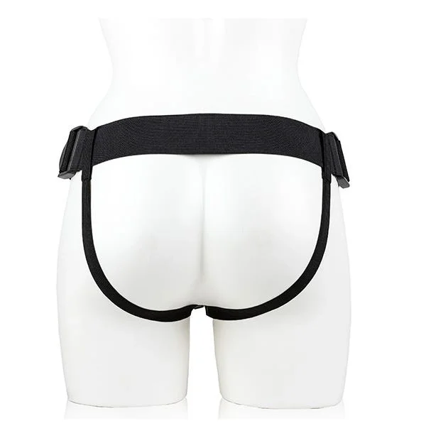 RealRock 7-inch Hollow Strap-On Dildo with Vibrator