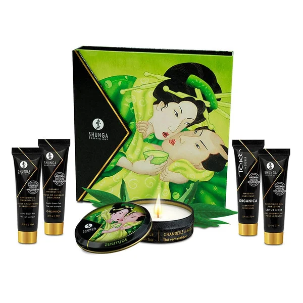 Shunga GEISHA'S SECRETS ORGANICA - Exotic Green Tea Getaway Kit — image 6 of 6