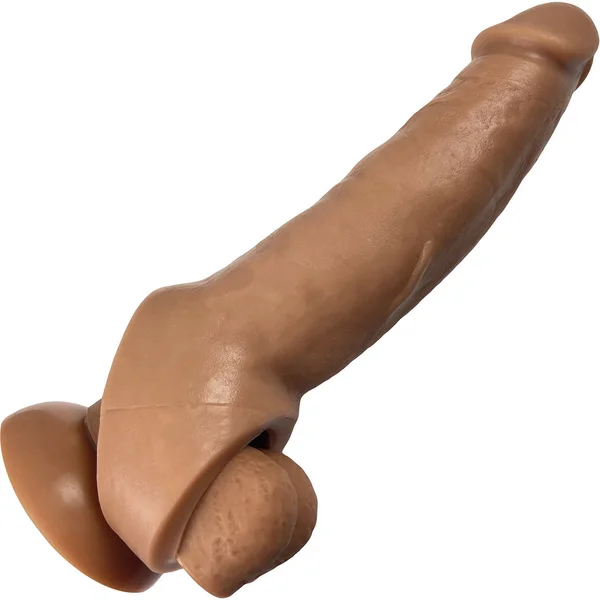 Ride On Silicone Penis Extender By Vixen - Caramel — image 17 of 20