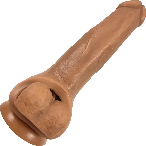 Ride On Silicone Penis Extender By Vixen - Caramel — image 19 of 20