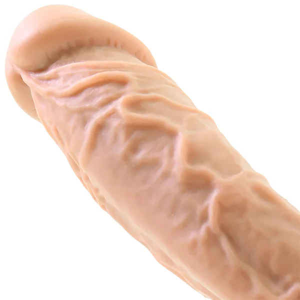 Colours Dual Density 8 Inch Silicone Suction Cup Dildo - Vanilla — image 17 of 18