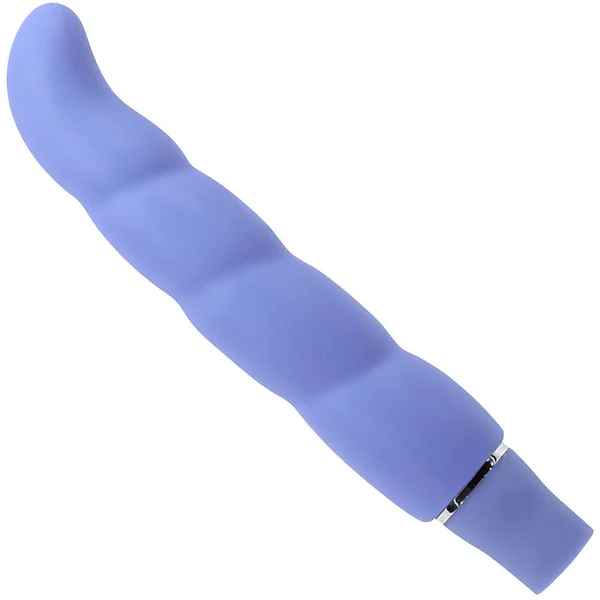 Luxe Purity G Silicone G-Spot Vibrator by Blush Novelties - Periwinkle — image 8 of 8