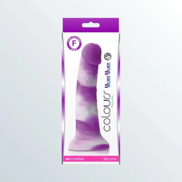 Colours Yum Yum 6 Inch Dildo Purple