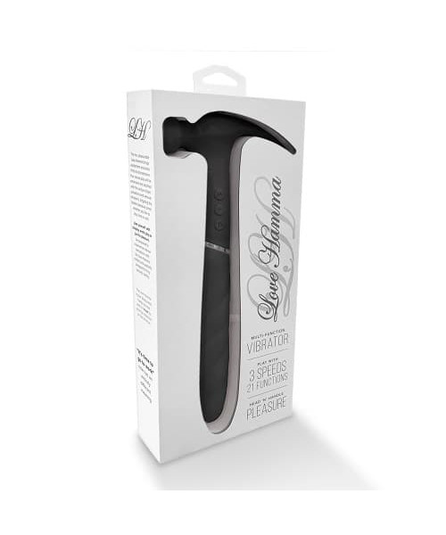 Love Hamma The Ultimate Vibrator Straight Black