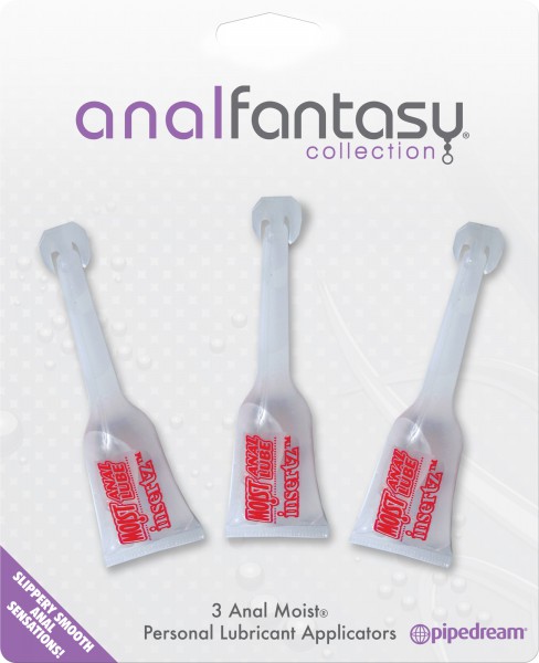 Anal Moist Personal Lube 3 Pack