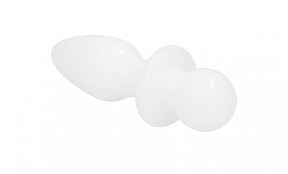 CHRYSTALINO Rocker Glass Anal Plug