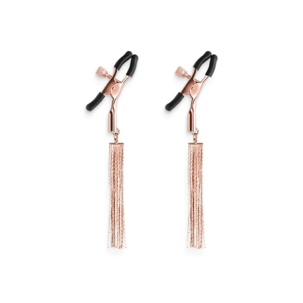 Bound D2 Adjustable Nipple Clamps with Tassels